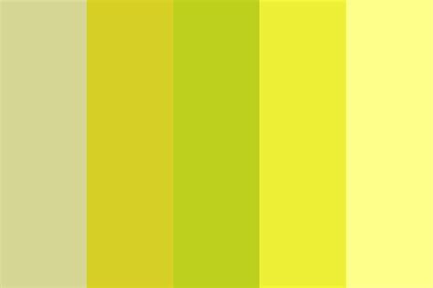 Mellow Yellow Color Palette