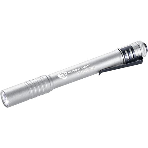 Streamlight Stylus Pro Led Pen Light Silver 66121 Bandh Photo
