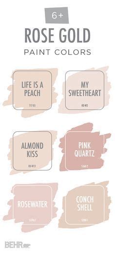 This order process is conducted by our online rese 14 Rose gold color palette ideas | color, rose gold color ...