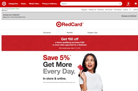 Target Red Card Login Web Sites