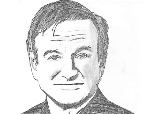 Robin Williams Drawing By Robert Scott Fine Art America