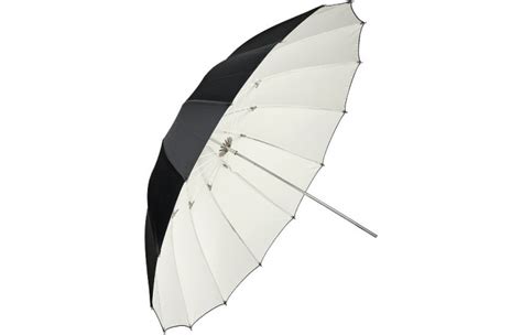 Paraply Reflektiv Hvit 180 Cm