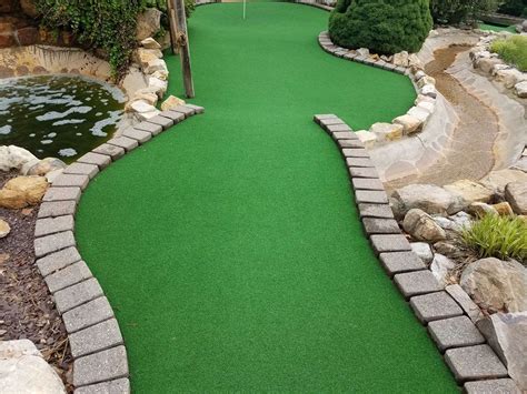 Green Turf Installation In Golf Course Turf Suppliers Canada