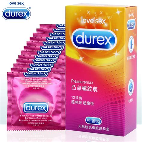 Durex Condoms Ribbed And Dotted Extra Sensitivity Large Size Condoms