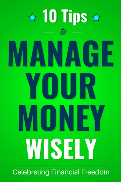 6 Tips To Manage Your Money Better