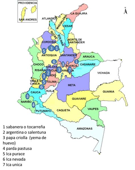 Mapa De Colombia Con Todos Sus Departamentos Imagui