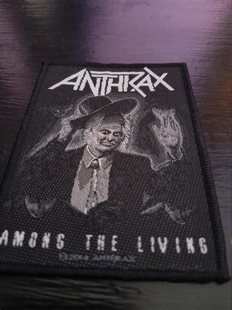 Parche Anthrax Among The Living Steamretro