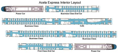 Amtrak Train Seating Layout