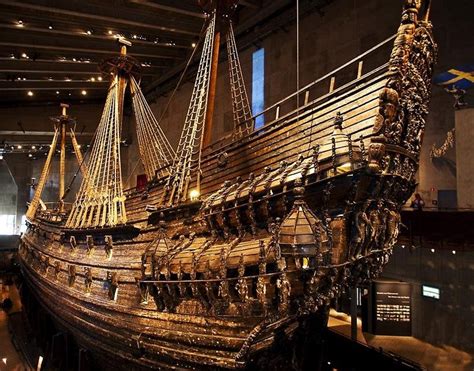 Vasa A Salvaged And Remarkably Preserved Swedish Warship Built 1626