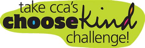 CCA Kids Blog: Choose Kind Challenge | Choose kind, Teaching wonder, Challenges