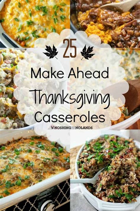 25 Make Ahead Thanksgiving Casseroles Thanksgiving Casserole