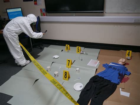 Solihull Students Take Part In Crime Scene Investigation Lessons
