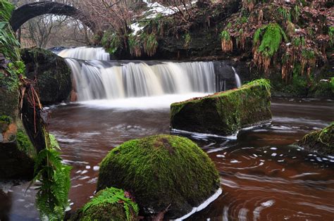 The Glen Waterfallkilsythscotland Photo And Image Landscape Rivers