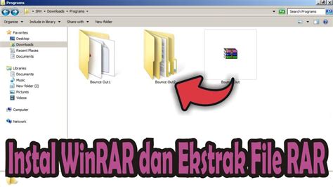 Cara Instal WinRAR Serta Membuka Dan Mengekstrak File RAR Di Laptop