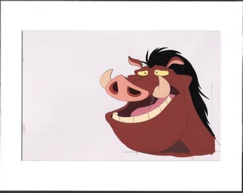 Disneys Lion King Timon And Pumbaa Tv Show Original Production Cel Of