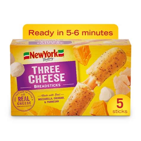 New York Bakery Stuffed Three Cheese Bread Sticks 5 Ct Fred Meyer