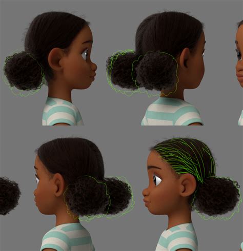 Grooming Afro Textured Hair In 3d The Maya Blog Area By Autodesk