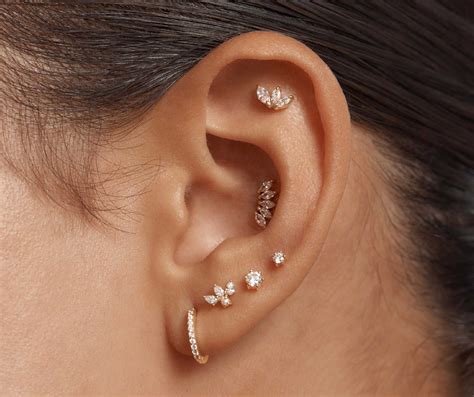 Ear Piercing Guide For Cartilage And Stacking By Charlotte