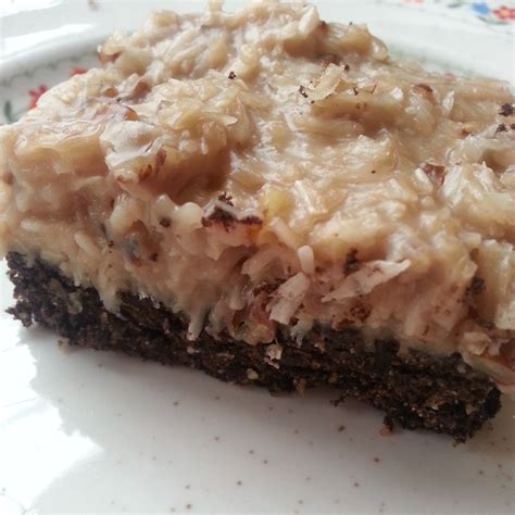 Maybe you would like to learn more about one of these? Healthy German Chocolate Cake Bars! Gluten-free, soy-free ...