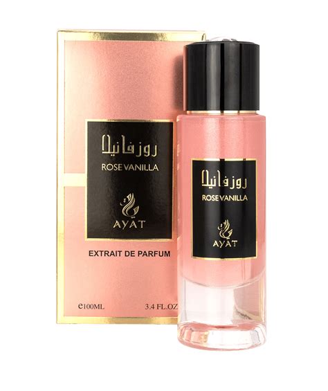 Eau De Parfum Rose Vanilla 100 Ml Ayat Perfumes