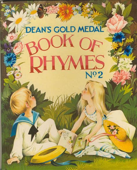 Deans Gold Medal Book Of Rhymes No 2 Dean And Son 1963 Old Childrens
