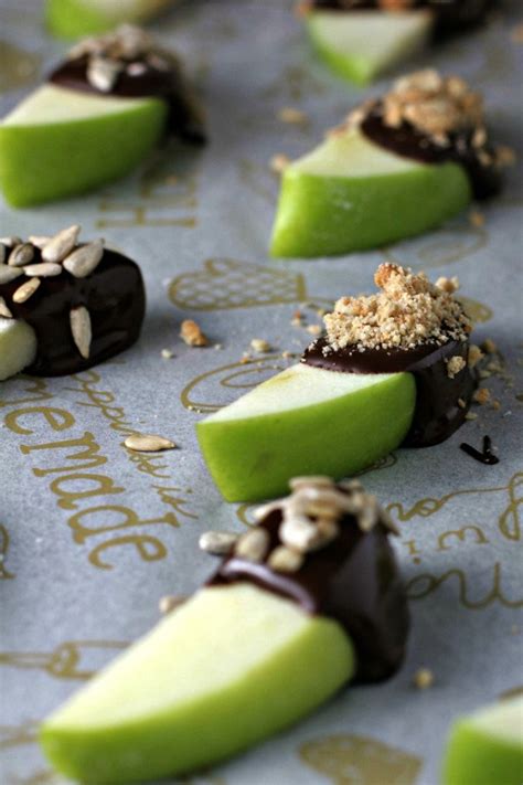 Chocolate Covered Apple Slices Easy And Tasty Recipe You Cant Resist 🍫