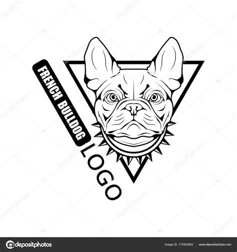 French Bulldog Logo — Stock Vector © Korniakovstock 173363650