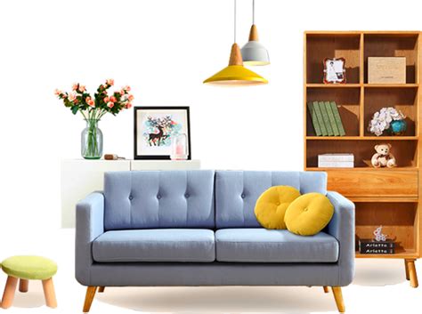 ftestickers background furniture sofa livingroom... png image