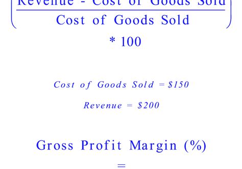 Gross Margin How To Calculate Gross Profit Percentage