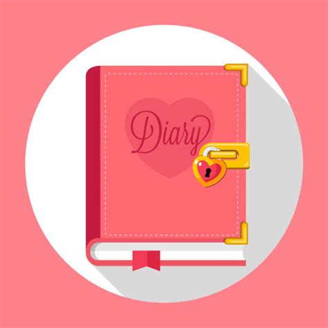 10 Pink Diary With Lock Illustrations Royalty Free Vector Graphics