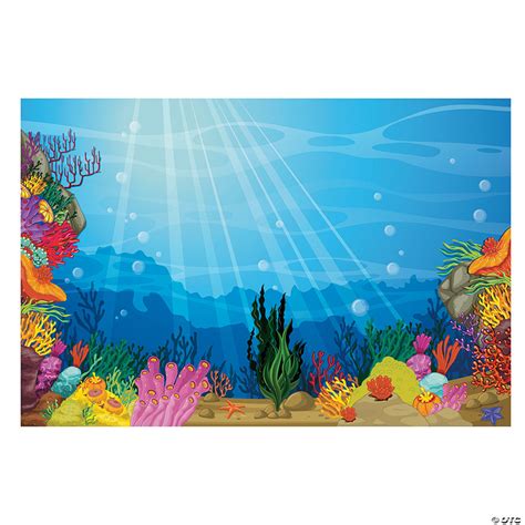 Under The Sea Backdrop Banner Oriental Trading