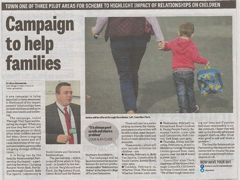 Throughtheireyes Campaign Featured In Hartlepool Mail