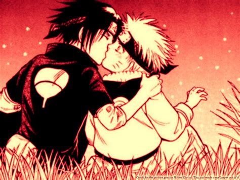 Naruto And Sasuke Kiss Mattishida Lover Flickr