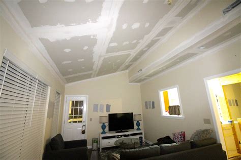 Drywalling Over Popcorn Ceilings Charleston Crafted