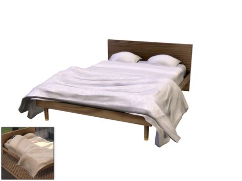 The Sims Resource Alira Double Bed
