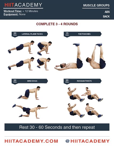 Engage Your Core Hiit Academy Hiit Workouts Hiit Workouts For Men