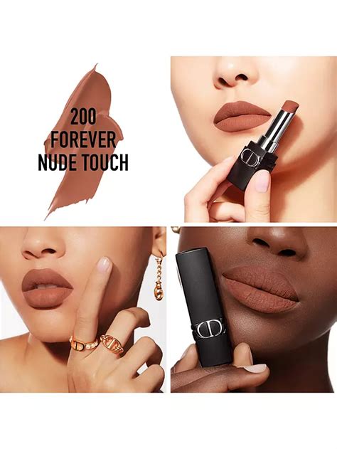 Dior Rouge Dior Forever Lipstick 200 Forever Nude Touch At John Lewis