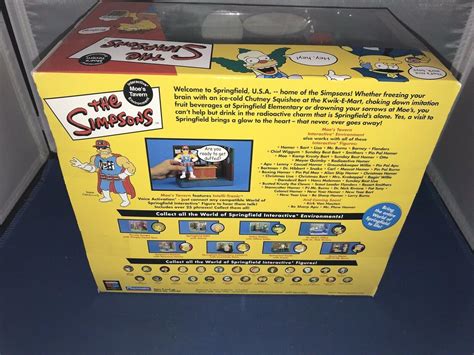The Simpsons Moes Tavern Interactive Environment Wexclusive Duffman Figure Nib 2023130270
