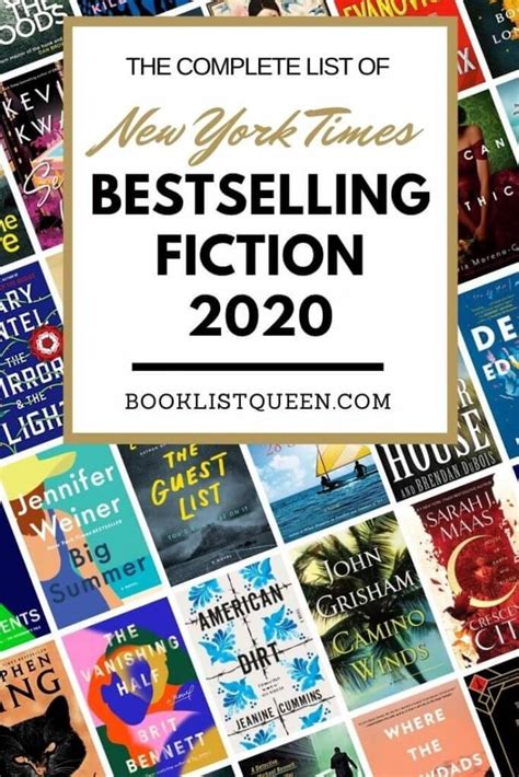 The New York Times Fiction Bestseller List 2020 Booklist Queen