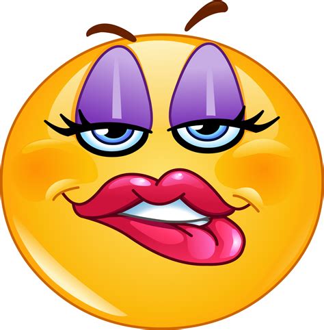 Lip Bite Emoji Png Png Mart