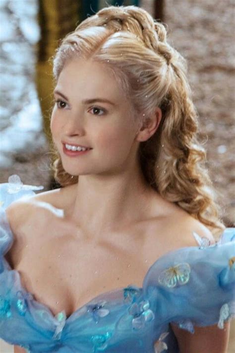 Pin By Steve Rodgers On Lily James Cinderella Hair Cinderella