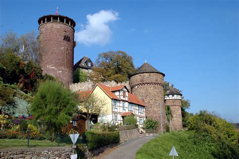 Rapunzels Castle Castle Of Trendelburg District Of Kassel Hesse