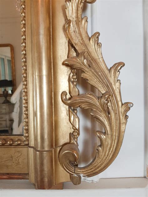 Very Large Antique Rich Gilded Mirror ± 220 Cm Piet Jonker
