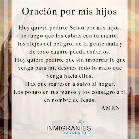 Oracion Por Los Hijos Oracion Por Los Hijos Oraciones Dios