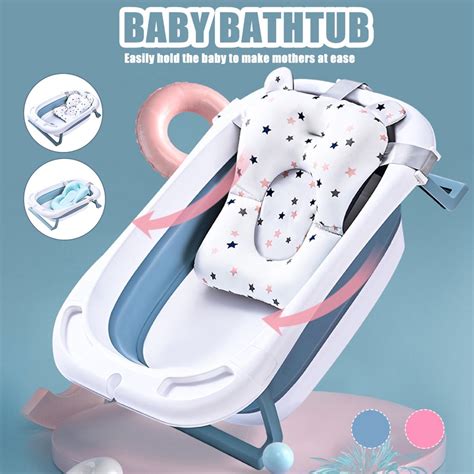 Baby bath tub with shower. Large Foldable Baby Bathtub,Portable Plastic Baby Bathtub ...