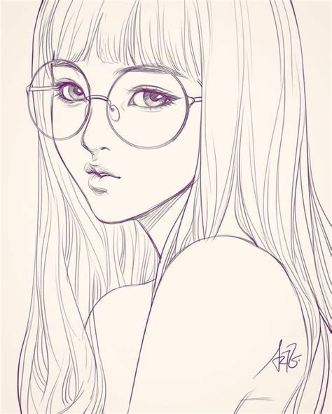 Pin By Star Universe On Megane Girl Drawing Sketches Drawing