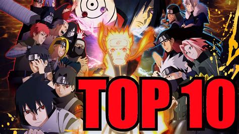 Top 10 Favorite Naruto Characters The Best Of The Best ナルト Youtube