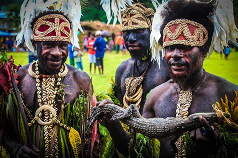 Sepik River Crocodile And Arts Festival Papua New Guinea