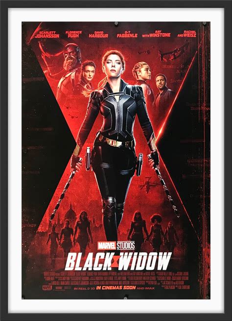 Black Widow 2021 Original Movie Poster Art Of The Movies