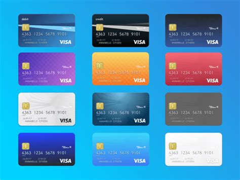 I have a visa credit card with them, which only has a small max credit line, but also a asked how much credit i wanted and said to check online by 10am tomorrow for the final approval status. 12 Free Credit Card and Debit Card Designs - Free Download | Freebiesjedi